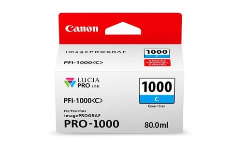 Tusz PFI-1000 PHOTO CYAN 0550C001