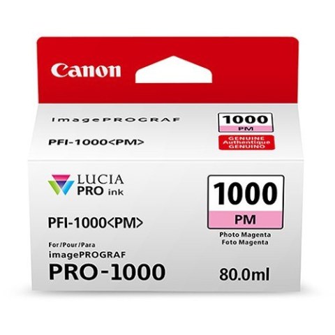 Tusz PFI-1000 PHOTO MAGENTA 0551C001 Tusz PFI-1000 PHOTO MAGENTA 0551C001