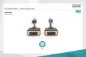 Kabel połączeniowy DVI-D DualLink WQXGA 30Hz Typ DVI-D (24+1)/DVI-D (24+1) M/M 3m Czarny