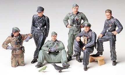 German Tank Crew at Rest German Tank Crew at Rest