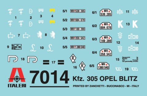 Model plastikowy Kfz. 305 Opel Blitz Model plastikowy Kfz. 305 Opel Blitz