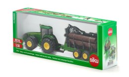 Traktor z Przyczepą Leśną