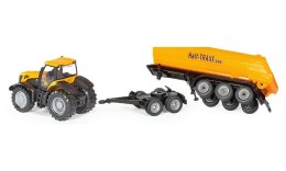 Traktor z wózkiem i wywrotką