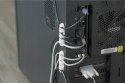 CableDrop multi uchwyt na 4 kable 2 szt. biały