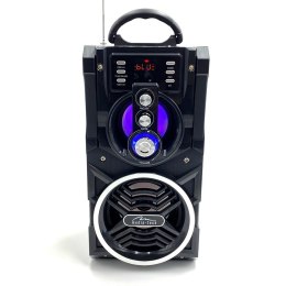 Głośnik PARTYBOX BT MT3150 Karaoke/Bluetooth 5.0/FM/MP3/USB/AUX/LED/USB-C/RMS 18W/PMPO 800W