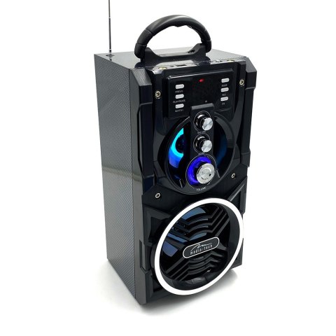 Głośnik PARTYBOX BT MT3150 Karaoke/Bluetooth 5.0/FM/MP3/USB/AUX/LED/USB-C/RMS 18W/PMPO 800W Głośnik PARTYBOX BT MT3150 Karaoke/Bluetooth 5.0/FM/MP3/USB/AUX/LED/USB-C/RMS 18W/PMPO 800W