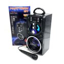 Głośnik PARTYBOX BT MT3150 Karaoke/Bluetooth 5.0/FM/MP3/USB/AUX/LED/USB-C/RMS 18W/PMPO 800W