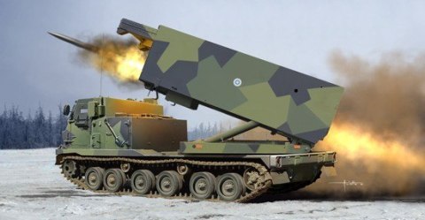 Model plastikowy M270/A1 Multiple Launch Rocket System Model plastikowy M270/A1 Multiple Launch Rocket System