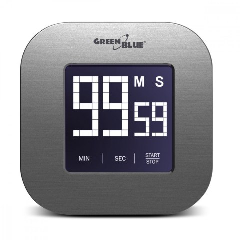 Cyfrowy timer stoper minutnik magnetyczny z dotykowym ekranem GB524