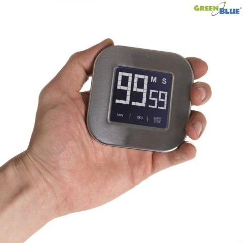 Cyfrowy timer stoper minutnik magnetyczny z dotykowym ekranem GB524 Cyfrowy timer stoper minutnik magnetyczny z dotykowym ekranem GB524