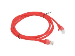 PATCHCORD KAT.5E 1.5M CZERWONY FLUKE PASSED LANBERG