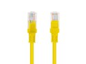 PATCHCORD KAT.5E 5M ŻÓŁTY FLUKE PASSED LANBERG