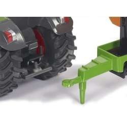 Traktor Fendt z przyczepą z podnośnikiem Traktor Fendt z przyczepą z podnośnikiem