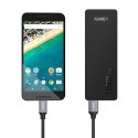 CB-CD3 kabel USB-C - USB-A 2m 60W PD 3A 20V nylonowy oplot czarny