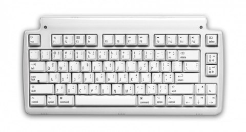 Klawiatura mechaniczna mini Tactile Pro Mac hub 3xUSB biała Klawiatura mechaniczna mini Tactile Pro Mac hub 3xUSB biała