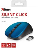 Mydo Silent Click bezprzewodowa mysz niebieska