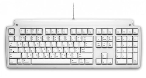 Tactile Pro klawiatura mechaniczna Mac hub 3xUSB biała Tactile Pro klawiatura mechaniczna Mac hub 3xUSB biała