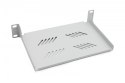 Półka do szaf 10" 1U, głębokość 150mm, szara