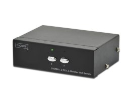 Przełącznik/Switch VGA 2-portowy, 250MHz 1080p 60Hz FHD