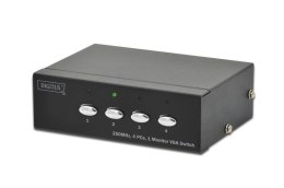 Przełącznik/Switch VGA 4-portowy, 250MHz 1080p 60Hz FHD