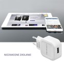 Ładowarka sieciowa 12W | 5V | 2.4A | USB | Biała Ładowarka sieciowa 12W | 5V | 2.4A | USB | Biała