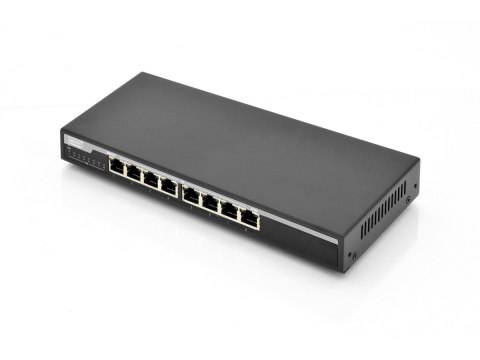 Switch Gigabit Desktop 8-portowy, 8x10/100/1000Mbps PoE+ af/at 135W, Metalowa obudowa Switch Gigabit Desktop 8-portowy, 8x10/100/1000Mbps PoE+ af/at 135W, Metalowa obudowa