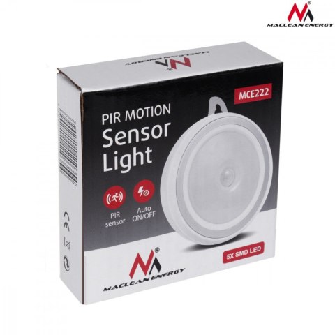 Lampa LED z sensorem ruchu MCE222 Lampa LED z sensorem ruchu MCE222