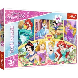 Puzzle 24 elementy Maxi - Księżniczki Disneya, Magia wspomnień