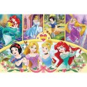 Puzzle 24 elementy Maxi - Księżniczki Disneya, Magia wspomnień