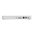 Stacja dokująca Thunderbolt 3 Dock (14 portów, kabel, Mac+Windows) Srebrna
