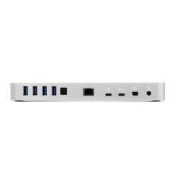 Stacja dokująca Thunderbolt 3 Dock (14 portów, kabel, Mac+Windows) Srebrna