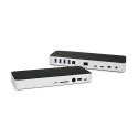 Stacja dokująca Thunderbolt 3 Dock (14 portów, kabel, Mac+Windows) Srebrna