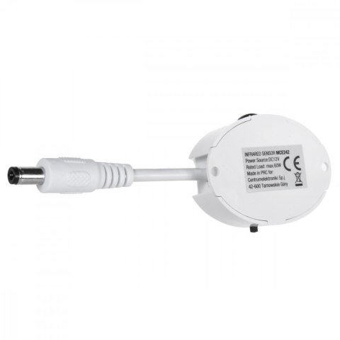Czujnik ruchu na podczerwień LED 12V Max 60W MCE242 Czujnik ruchu na podczerwień LED 12V Max 60W MCE242