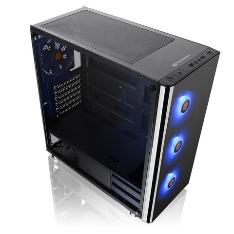 Obudowa V200 Szkło hartowane RGB Czarna Obudowa V200 Szkło hartowane RGB Czarna