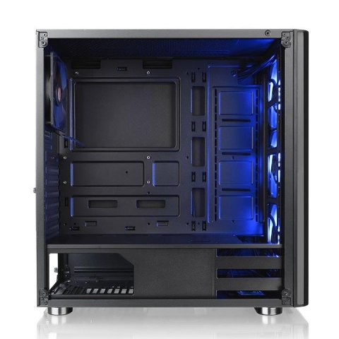 Obudowa V200 Szkło hartowane RGB Czarna Obudowa V200 Szkło hartowane RGB Czarna