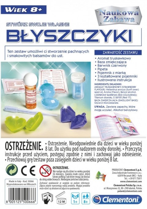 Zestaw naukowy Błyszczyki Zestaw naukowy Błyszczyki