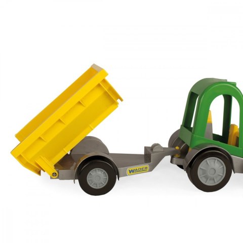 Traktor ładowarka z przyczepą Farmer w kartonie Traktor ładowarka z przyczepą Farmer w kartonie