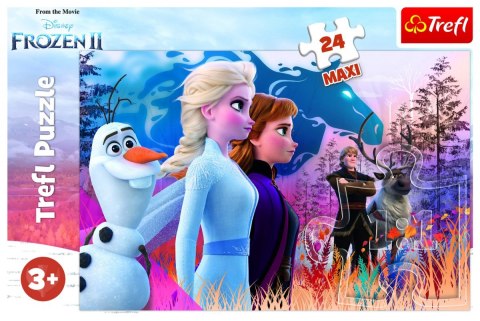 Puzzle 24 elementy MAXI Kraina Lodu 2 - Magiczna wyprawa Puzzle 24 elementy MAXI Kraina Lodu 2 - Magiczna wyprawa