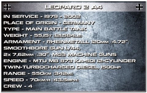 Klocki Leopard 2A4 Klocki Leopard 2A4