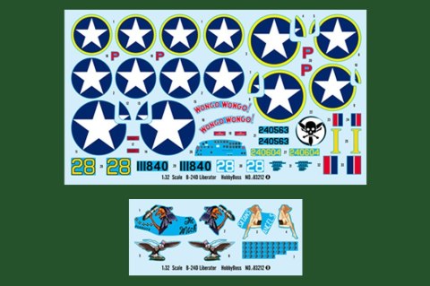 Model plastikowy US B-24D Liberator Model plastikowy US B-24D Liberator