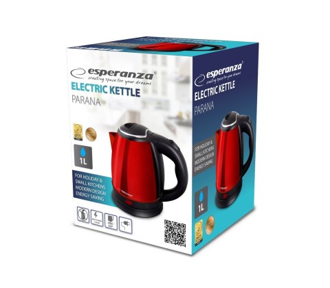 Czajnik elektryczny Parana 1l czerwony Czajnik elektryczny Parana 1l czerwony