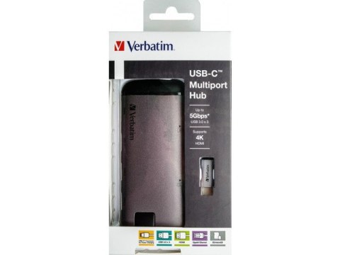 Multi Port USB-C 3.1, 3x USB 3.0, HDMI 4K, type-c, RJ-45, SD/micro SD Multi Port USB-C 3.1, 3x USB 3.0, HDMI 4K, type-c, RJ-45, SD/micro SD