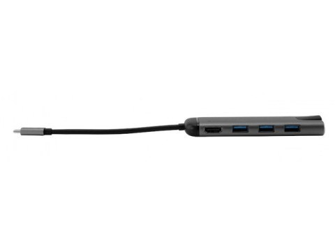 Multi Port USB-C 3.1, 3x USB 3.0, HDMI 4K, type-c, RJ-45, SD/micro SD Multi Port USB-C 3.1, 3x USB 3.0, HDMI 4K, type-c, RJ-45, SD/micro SD