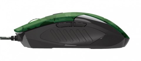 Mysz gamingowa z podkładką GXT 781 kamuflaż Mysz gamingowa z podkładką GXT 781 kamuflaż