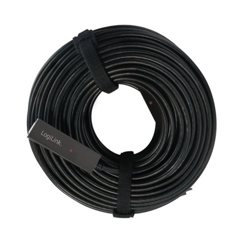 Aktywny repeater USB 2.0 A żeński do USB-C męski, dł. 20m Aktywny repeater USB 2.0 A żeński do USB-C męski, dł. 20m