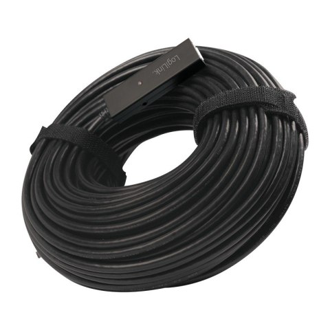 Aktywny repeater USB 2.0 A żeński do USB-C męski, dł. 20m Aktywny repeater USB 2.0 A żeński do USB-C męski, dł. 20m