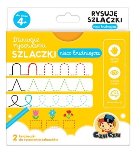 Dłuuugie rysowanki Szlaczki nieco trudniejsze Dłuuugie rysowanki Szlaczki nieco trudniejsze