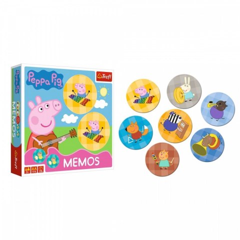 Gra Memos Świnka Peppa Gra Memos Świnka Peppa