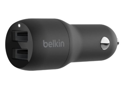 Ładowarka samochodowa Dual USB-A Car Charger 12W x2 czarna