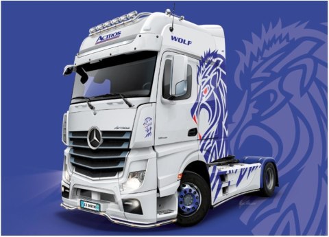 Model plastikowy Mercedes Benz Actros MP4 Show Truck Model plastikowy Mercedes Benz Actros MP4 Show Truck